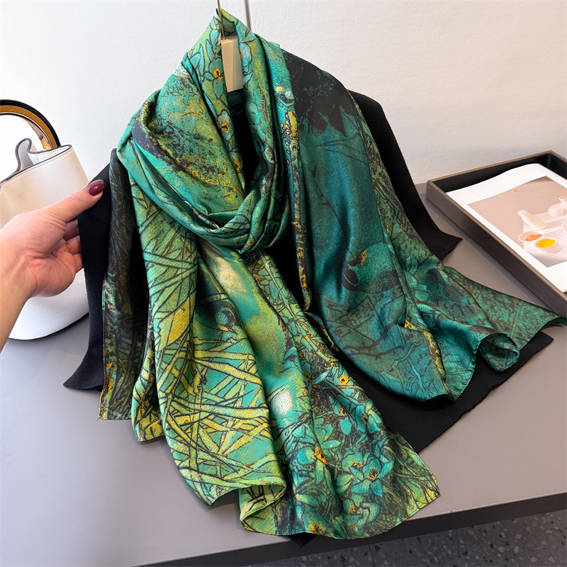 xyueanlo CC-022 Color Canvas Scarf - View 1