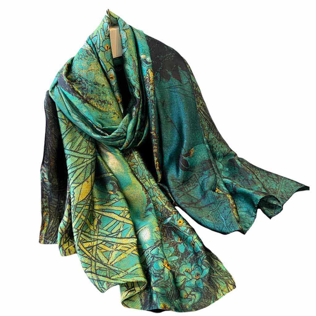 xyueanlo CC-023 Color Canvas Scarf - View 1
