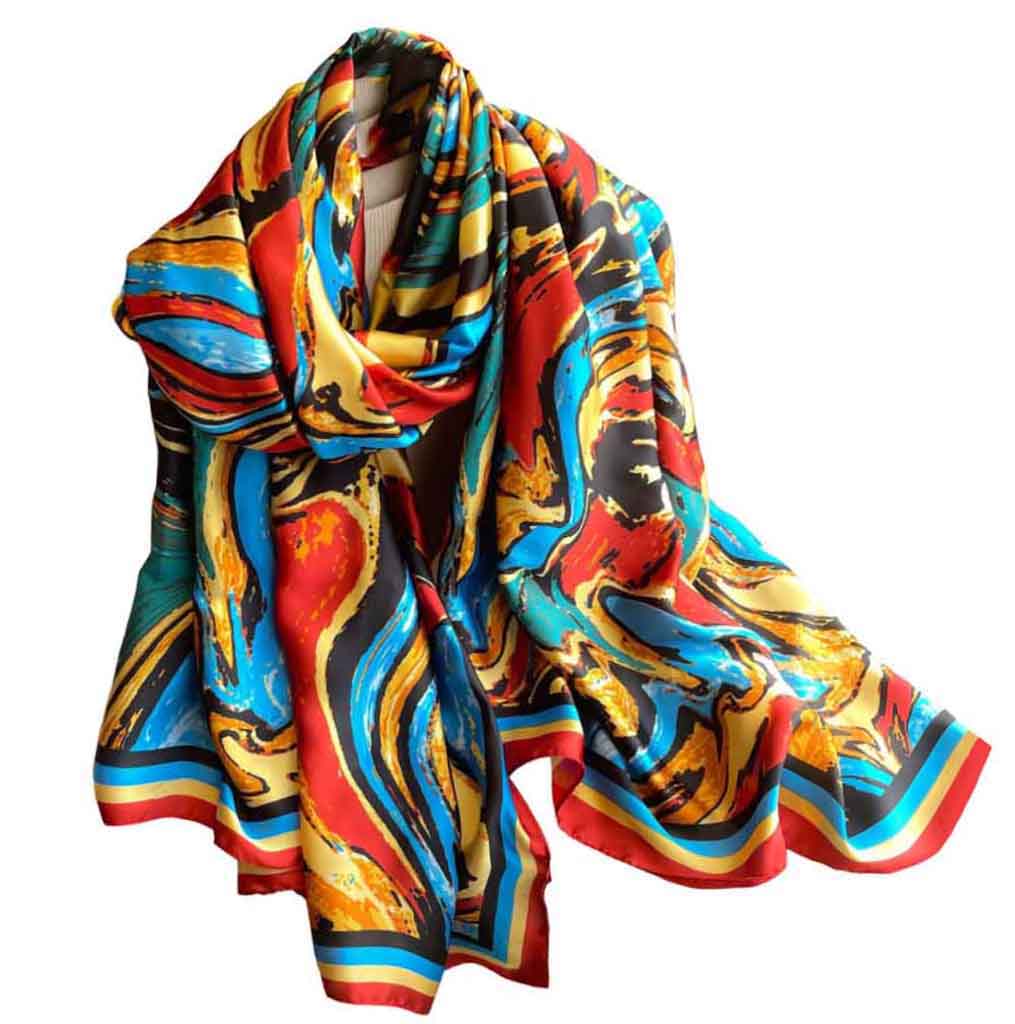 xyueanlo CC-026 Color Canvas Scarf - View 1