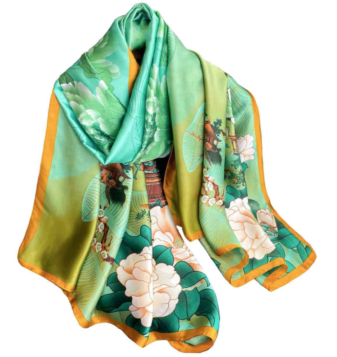 xyueanlo GG-009 Georgette Grace Scarf - View 1