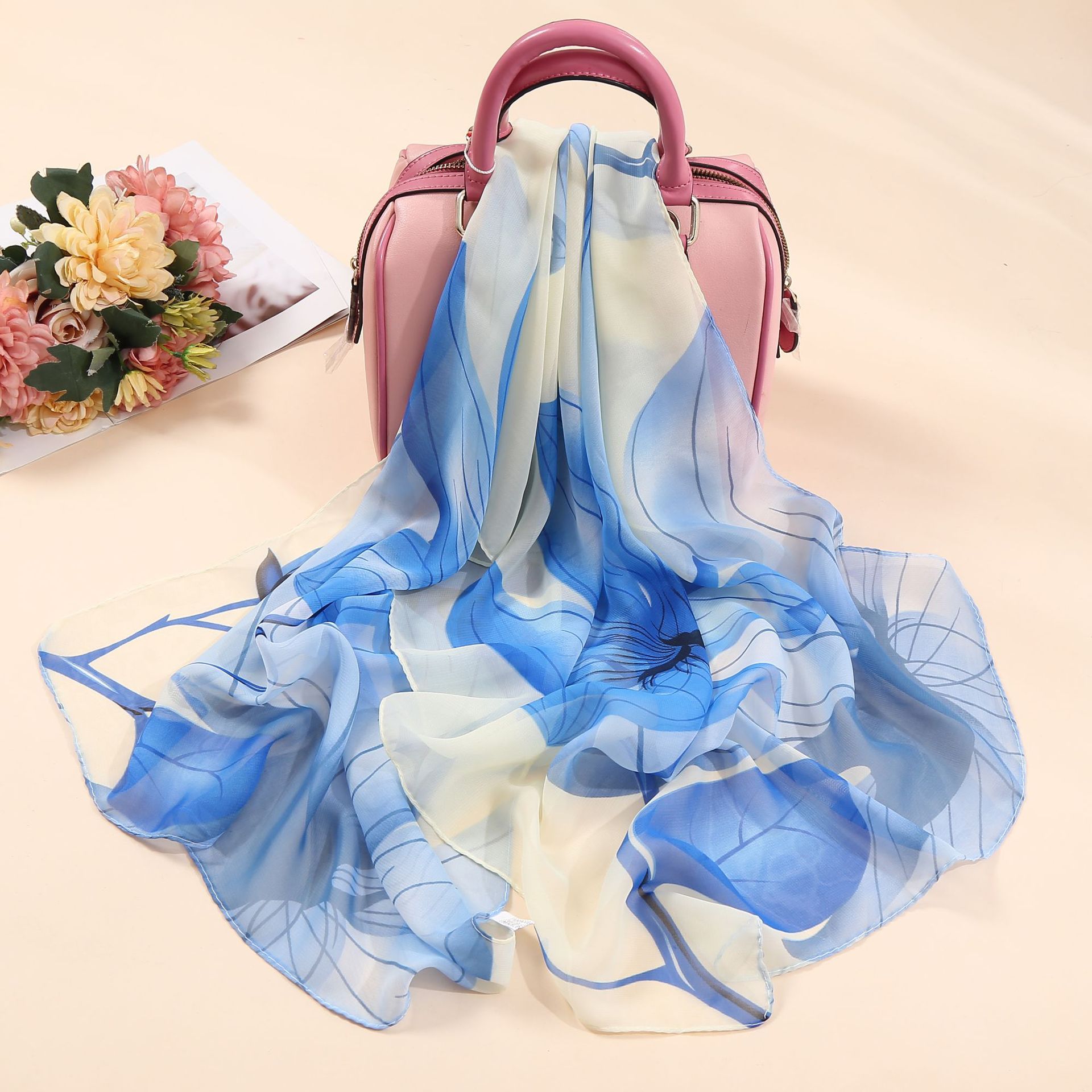 xyueanlo OW-029 Opal Weave Scarf - View 1