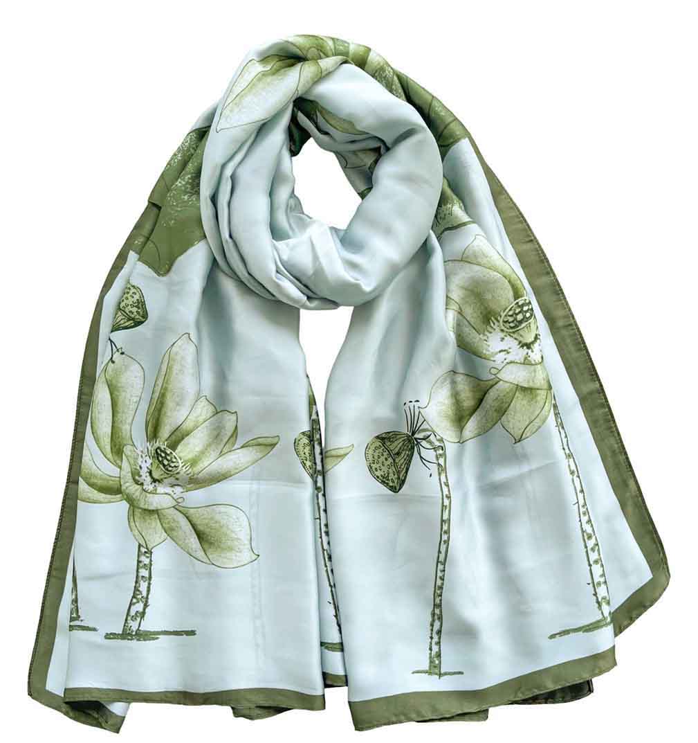 xyueanlo SR-061 Satin Royale Scarf - View 1