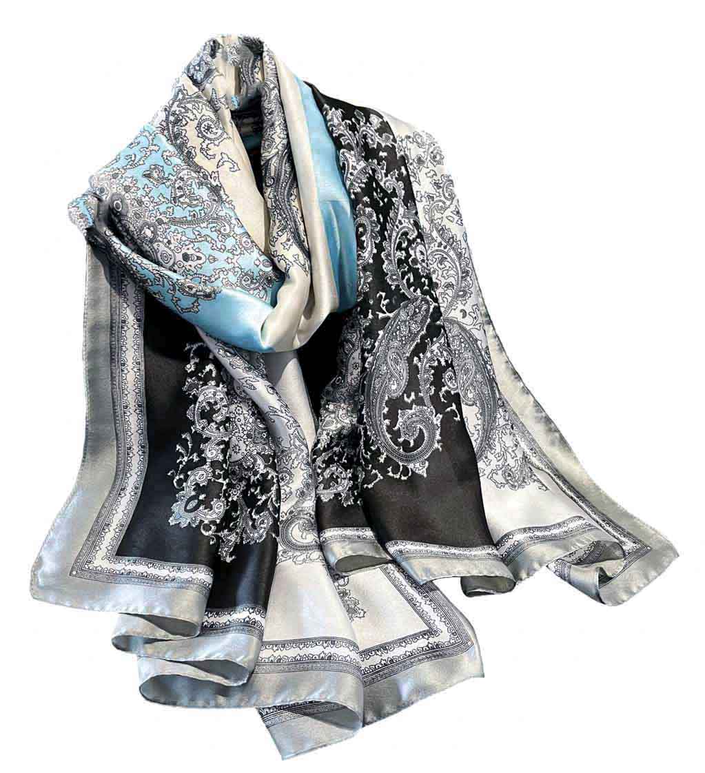 xyueanlo SR-062 Satin Royale Scarf - View 1