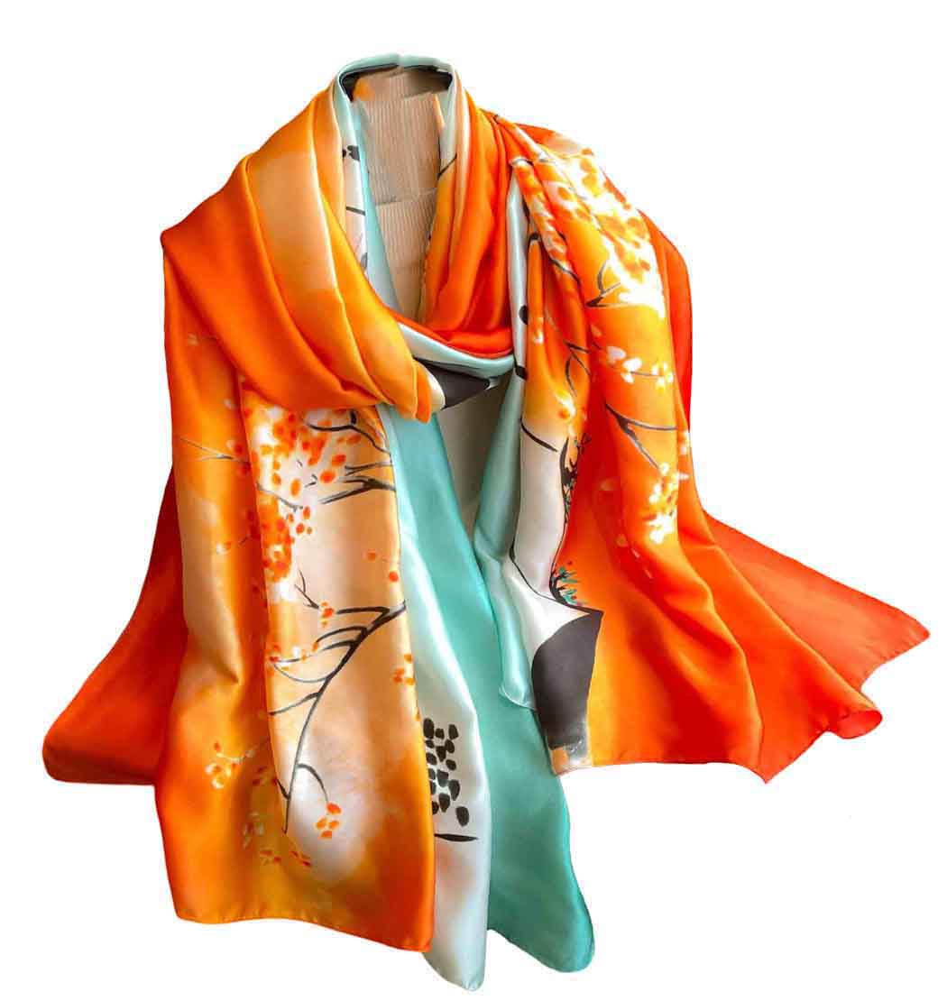xyueanlo SR-046 Satin Royale Scarf - View 1