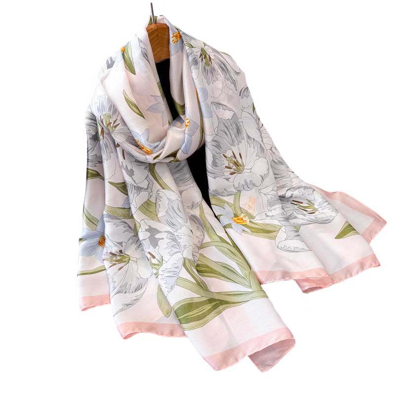 xyueanlo SR-080 Satin Royale Scarf - View 1