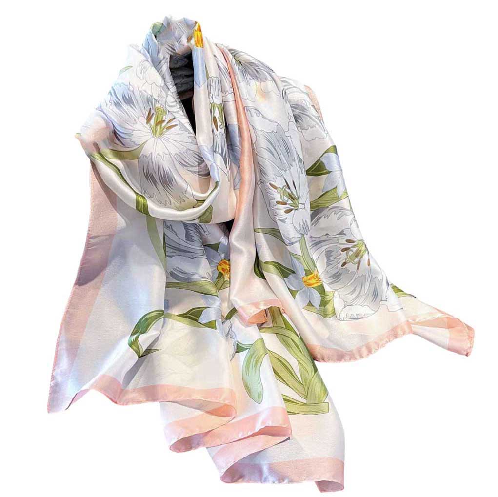 xyueanlo SR-082 Satin Royale Scarf - View 1