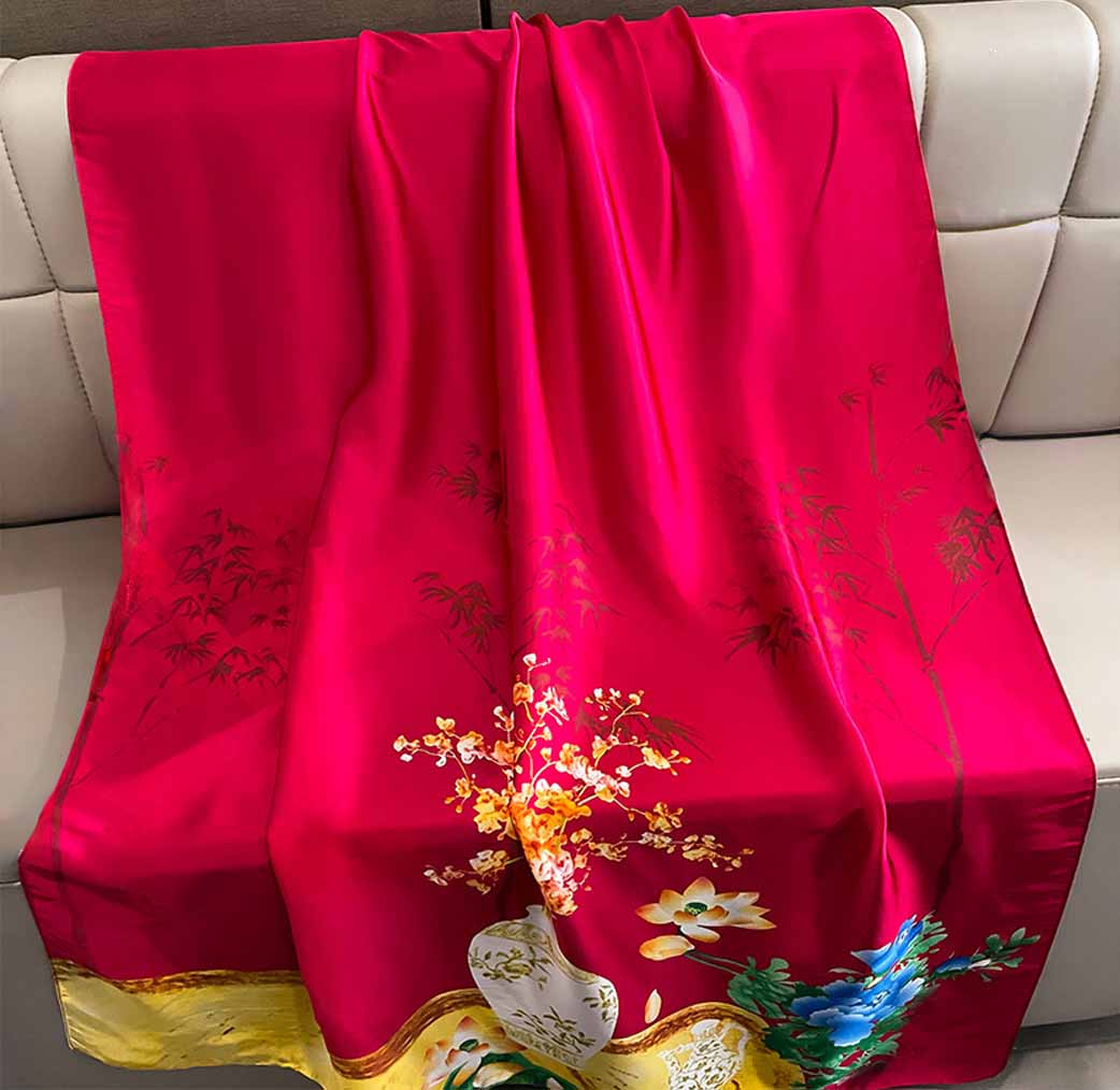 xyueanlo SR-066 Satin Royale Scarf - View 1