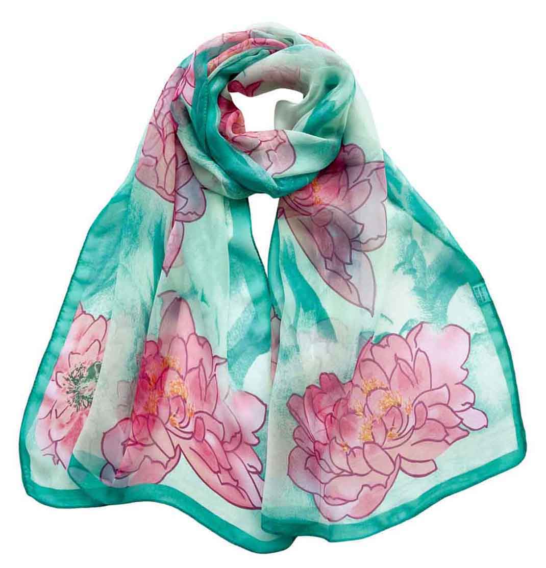 xyueanlo SE-018 Silk Essence Scarf - View 1